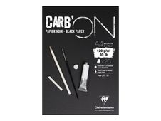 Clairefontaine CARB'ON - bloc encollé - A4 - 20 feuilles