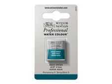 Winsor & Newton Professional Water Colour - peinture - aquarelle - vert turquoise - demi-plateau