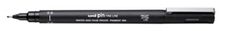 Uniball PIN - Feutre technique 0.9 mm - Pointes calibrées - noir - 09200N