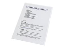 Esselte - pochette coin - A4 - transparent (pack de 100)