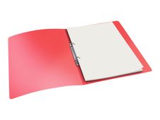Esselte - classeur à anneaux - A4 - rouge transparent