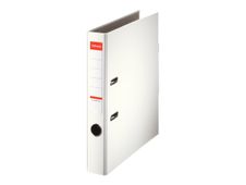 Esselte ESSENTIALS - classeur à levier - pour A4 - capacité : 350 feuilles - blanc
