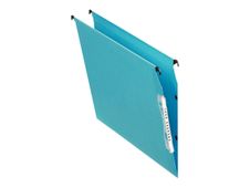 Esselte Orgarex Dual Visicolor - Dossier suspendu - base-V - pour A4 (210 x 297 mm) - bleu (pack de 25)