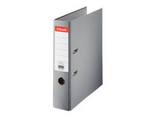 Esselte ESSENTIALS - classeur à levier - pour A4 - capacité : 500 feuilles - gris