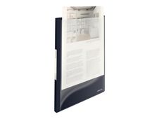 Esselte Vivida Panorama - porte vues - A4 - pour 40 feuilles - noir translucide