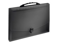 Esselte Vivida - valisette - A4 - pour 350 feuilles - à onglets - noir vif