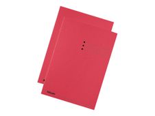 Esselte - chemise - A4 - rouge (pack de 100)