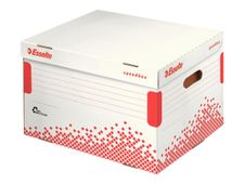 Esselte Speedbox - Boîte d'archive - capacité : 5 fichiers - blanc