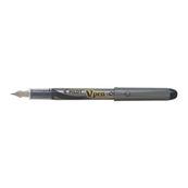 Pluma v-pen silver negro pilot