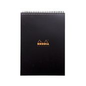 Bloc-Notes Rhodia 19920C A4 – Papier Clairefontaine 90 g/m² - Quadrillage 5x5 - 80 Feuilles Détachables
