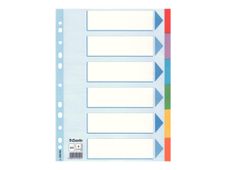 Esselte - Intercalaire 6 positions - A4 - à onglets
