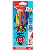 Maped Color’Peps Star - 12 Crayons de couleur