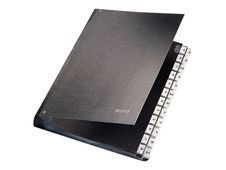 Leitz - Trieur alphabétique 24 compartiments - pré-imprimé : A-Z - A4 - noir