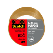 Scotch Strong - Ruban adhésif d'emballage - 48 mm x 66 m - havane