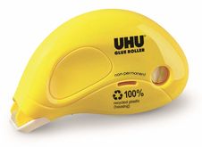 UHU Dry & Clean - Roller de colle repositionnable - 6,5 mm x 8,5 m