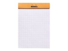 Rhodia - Bloc notes N°12 - 8,5 x 12 cm - petits carreaux