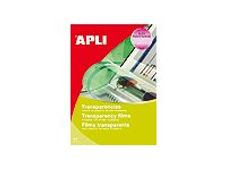 Apli Paper - Films transparents pour rétroprojecteur - A4 - 10 feuilles - impression jet d'encre