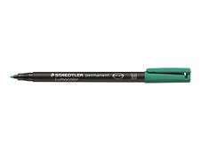 STAEDTLER Lumocolor 317 - Marqueur permanent - vert - pointe fine