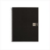 Miquelrius The Original - Cahier de notes - reliure à spirale - A4 (210 x 297 mm) - 80 feuilles / 160 pages - petits carreaux - 4 trous - polypropylène (PP)