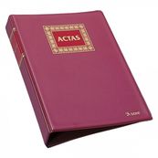 Dohe libro de actas hojas recambiables A4