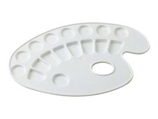 Paleta de plastico con departamentos