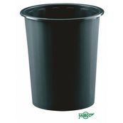 Papelera plastico opaco negro