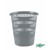 Papelera rejilla gris
