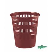 Papelera rejilla burdeos