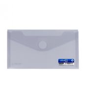 Sobre para recibos con cierre de velcro cristal