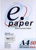 ePaper - Papier blanc - A4 (210 x 297 mm) - 80g/m² - 500 feuilles