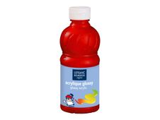 Lefranc Bourgeois Enfants - peinture - peinture acrylique - rouge primaire - 250 ml