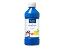 Lefranc Bourgeois Enfants - peinture - peinture acrylique - bleu primaire - 500 ml