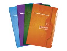 Calligraphe 7000 - Répertoire 9 x 14 cm - 96 pages - petits carreaux - disponible dans différentes couleurs