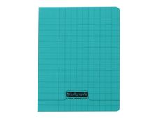 Calligraphe 8000 - Cahier d'écriture polypro DL 3 mm IV - 17 x 22 cm - 32 pages - bleu