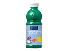 Lefranc Bourgeois Glossy - Peinture acrylique - vert brillant - 500 ml