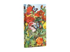 Paperblanks Butterfly Garden - Carnet - 176 pages - 95 x 180 mm - ligné - couvercle multicolore