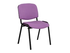Chaise COIGNY ECO - pieds noirs - violet