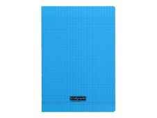 Calligraphe 8000 - Cahier polypro A4 (21x29,7cm) - 140 pages - grands carreaux (seyès) - bleu