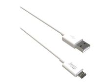 JAYM - Câble USB vers Micro-USB - 2 m - blanc