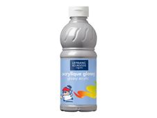 Lefranc Bourgeois - Peinture acrylique - argent - 500 ml