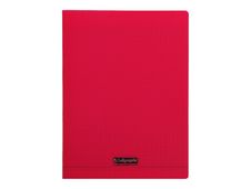 Calligraphe 8000 - Cahier polypro 24 x 32 cm - 140 pages - grands carreaux (seyès) - rouge