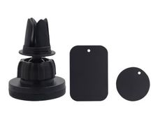 JAYM - Support de voiture magnétique pour smartphone avec fixation sur grille aération