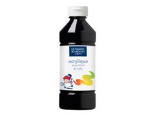 Lefranc Bourgeois Enfants - Peinture acrylique - noir - 500 ml