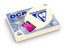 Clairefontaine DCP - Ivoire - A4 (210 x 297 mm) - 250 g/m² - 125 feuilles - Papier uni