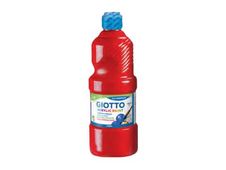 GIOTTO - Peinture acrylique - rouge - 500 ml