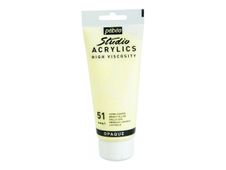 Pebeo Studio Acrylics - Peinture acrylique à base d'eau - jaune vif - 100 ml