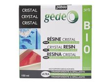 Pebeo GÉDÉO Bio - Kit de résine artisanale - cristal