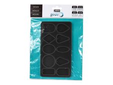 Pebeo GÉDÉO - Moule de modélisation - géométrique - 17 x 9 cm - silicone