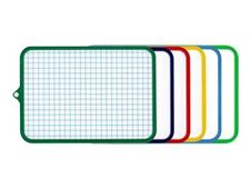 Wonday - Ardoise blanche - 18 x 26 cm - double face - blanc