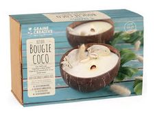 Graine Creative DIY - Kit de fabrication de bougies - coconut